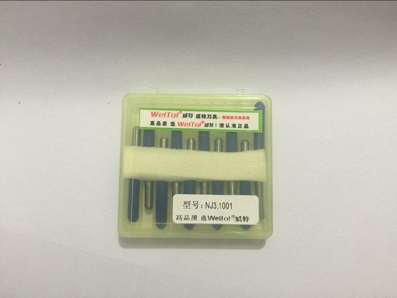 End Mill Set - 10Pcs 3.175mm Tungsten Bit V Shape