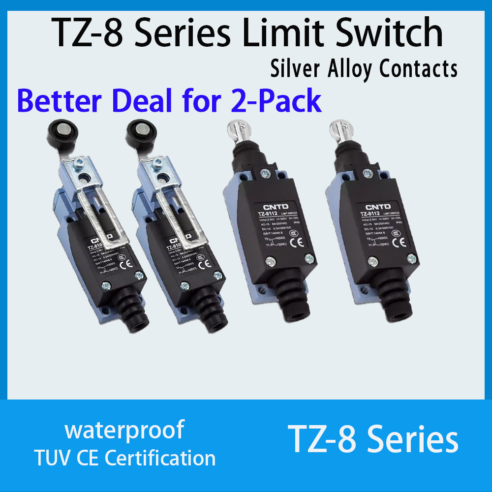 2Pcs CNTD TZ‑8 Series Micro Li - Limit Switch 评论和价格