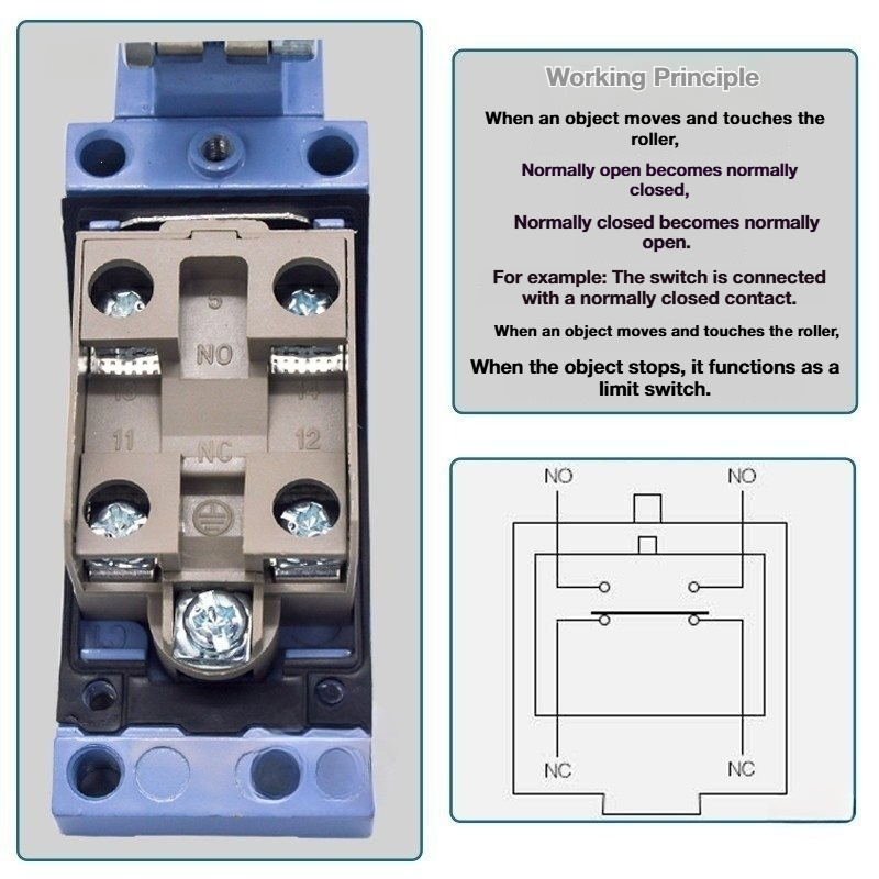 2Pcs CNTD TZ‑8 Series Micro Li - Limit Switch 评论和价格