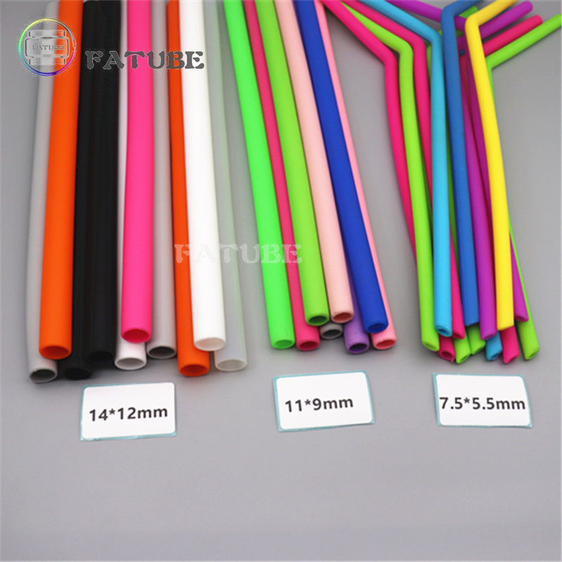 10PCS Fatube Silicone Straw Cu - Coupling 8Mm 评论和价格