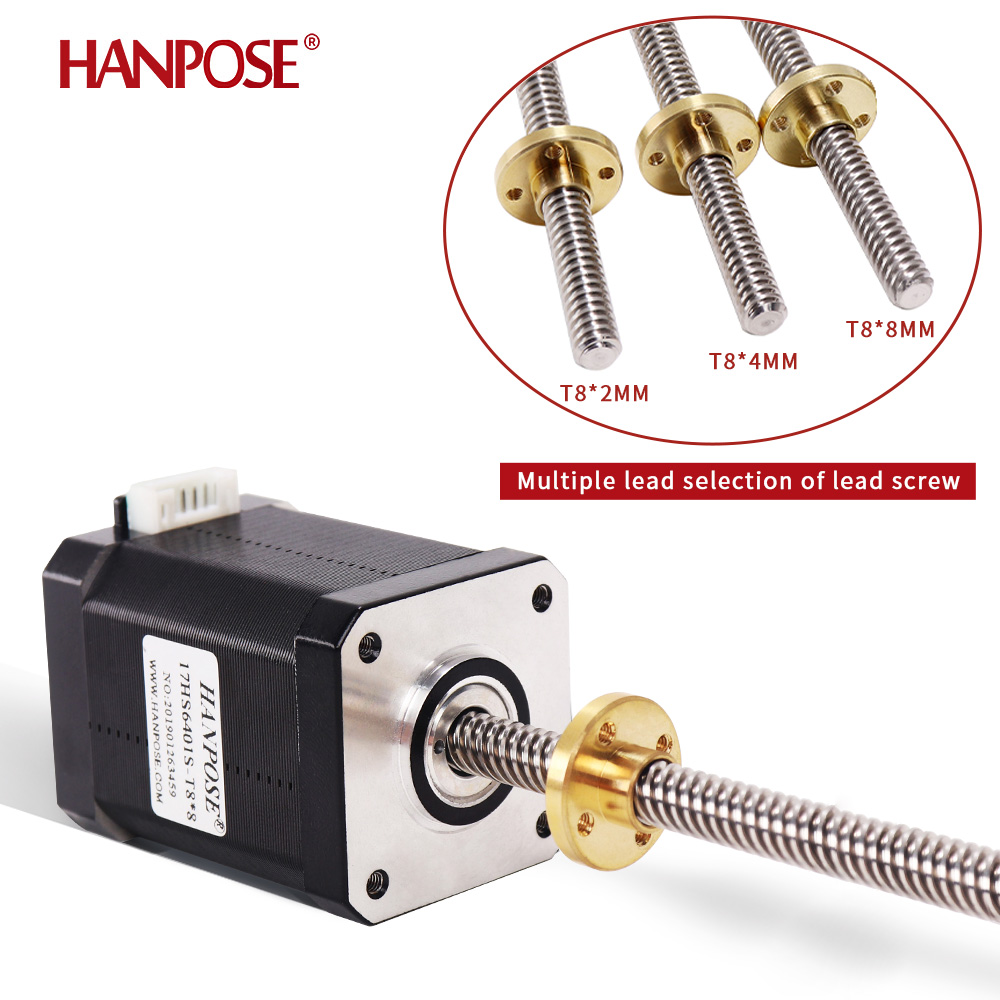 Nema17 stepper motor 1.8A 52N. - Lead Screw 8Mm 评论和价格
