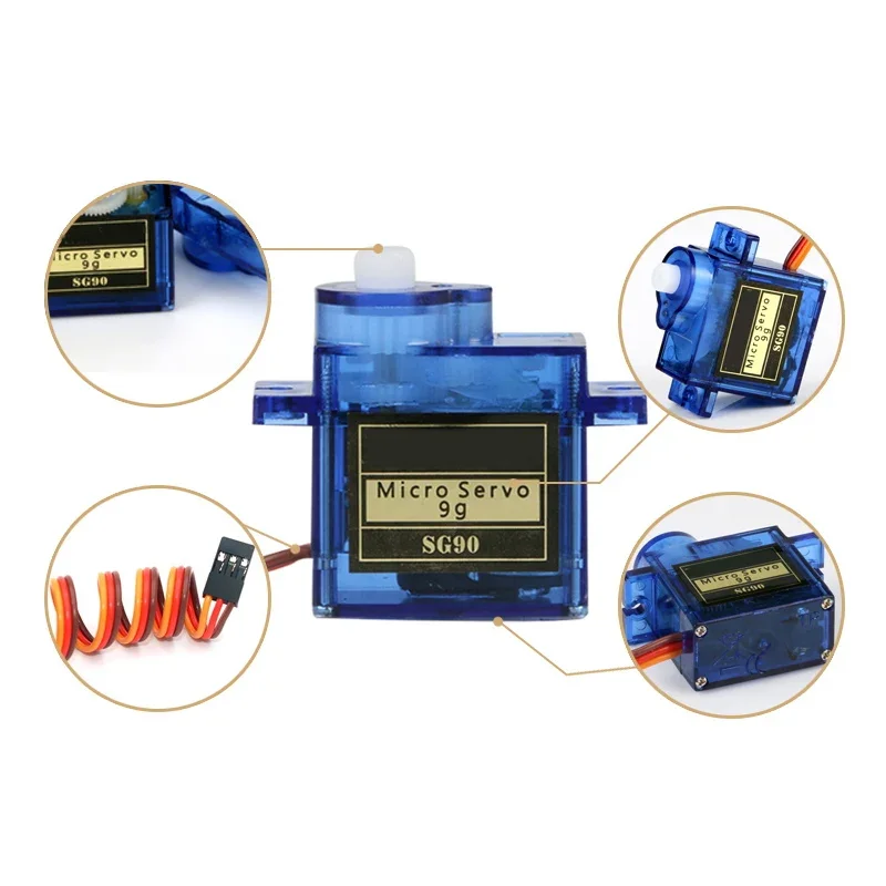 2/4/8/20Pcs SG90 9G Micro Serv - Servo 9G 评论和价格