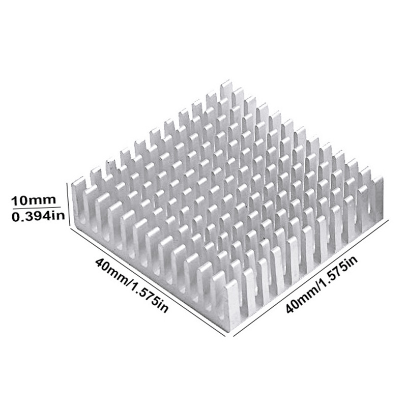 30Pcs YOUNUON 40mm Silver heat - Aluminium Extrusion 评论和价格