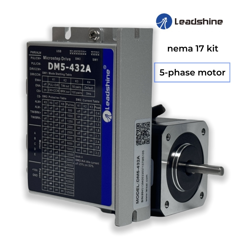 Leadshine 0.72 Degrees Nema17  - Nema 17 Stepper 评论和价格