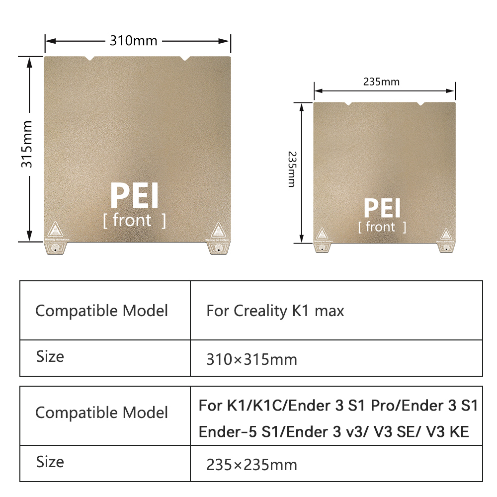 K1 Max Build Plate For Crealit - Aluminium Profile 2020 评论和价格