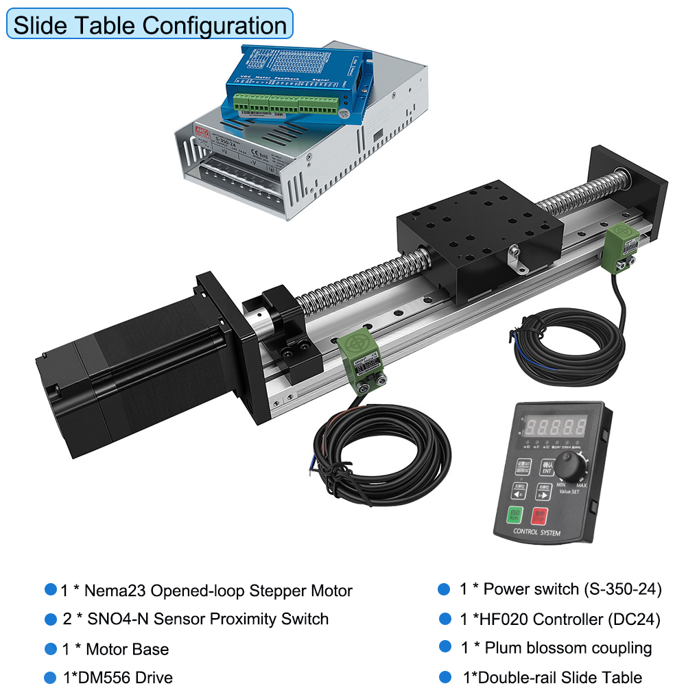 CNC Ball Screw Sliding Table L - Linear Rail 评论和价格