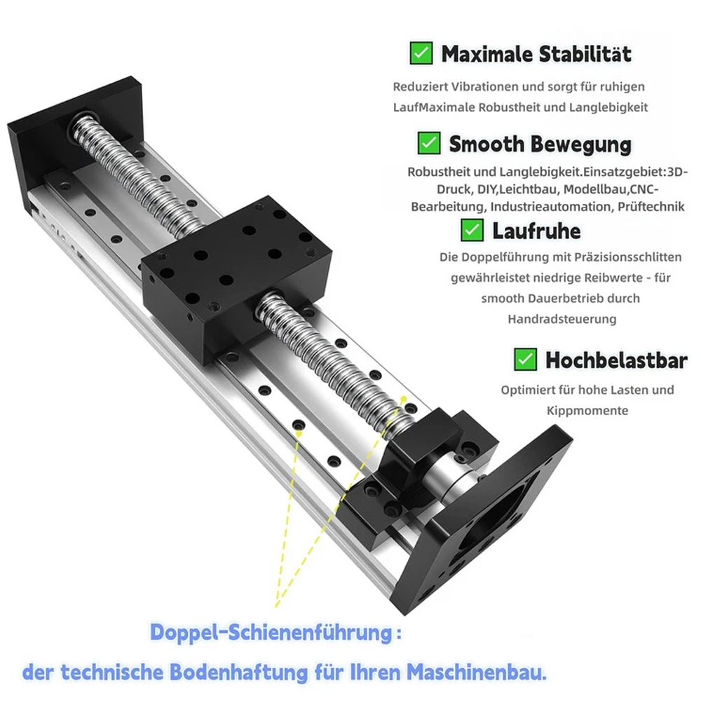 CNC Ball Screw Sliding Table L - Linear Rail 评论和价格