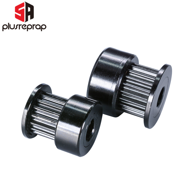 2/5 PCS GT2 16/20 Teeth Black  - Gt2 Pulley 评论和价格