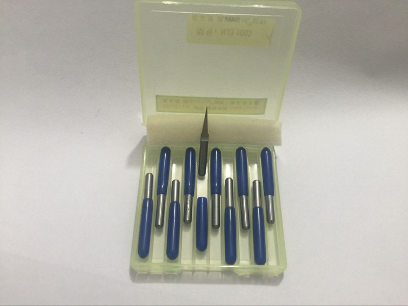 10Pcs 3.175mm Tungsten Bit V S - End Mill Set 评论和价格