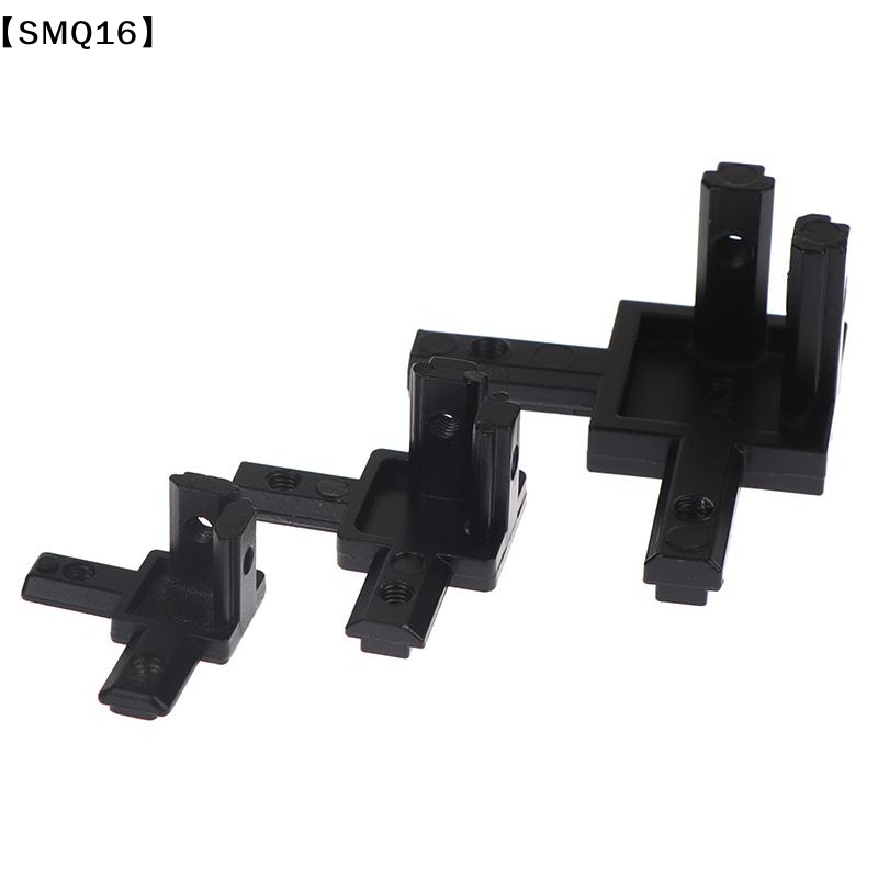 4Pcs Black 3 Way End Angle Bra - Aluminium Profile 2020 评论和价格