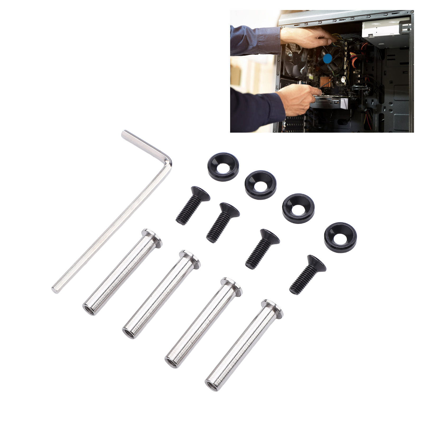 CPU Fan Screw Kit Computer Cas - Aluminium Extrusion 评论和价格