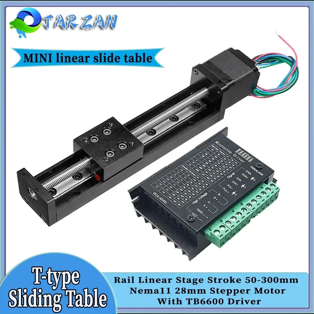 CNC Mini T-type Sliding Table  - Linear Rod 8Mm 评论和价格