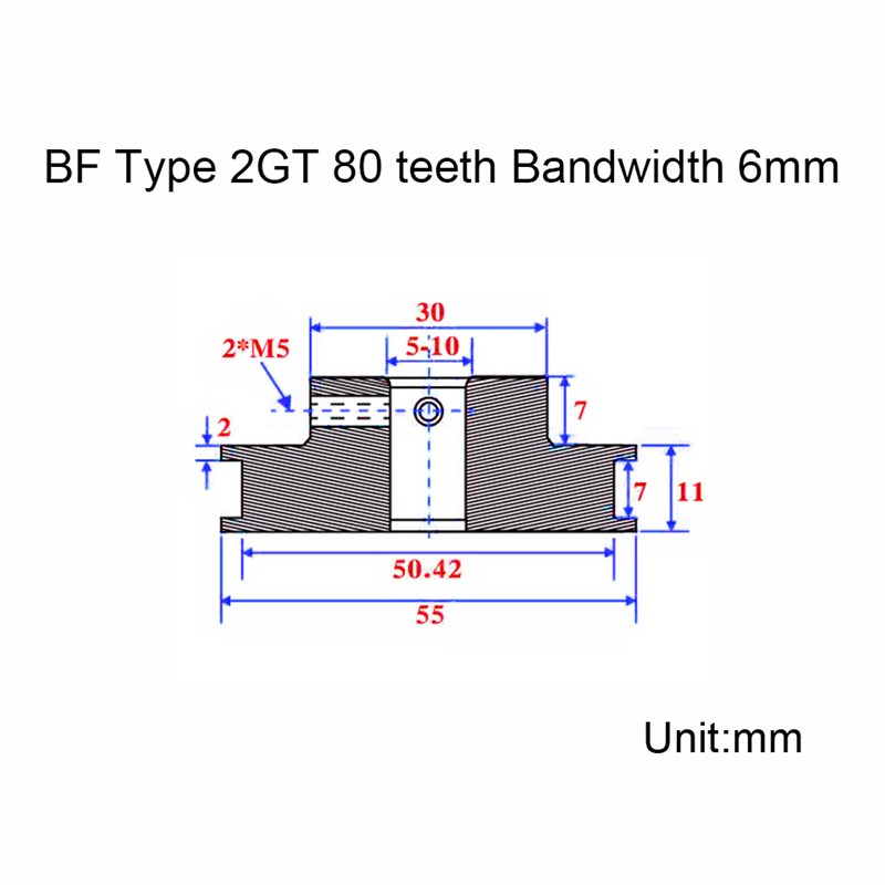 KUFAN 4:1 2GT Timing Belt Pull - Gt2 Pulley 评论和价格