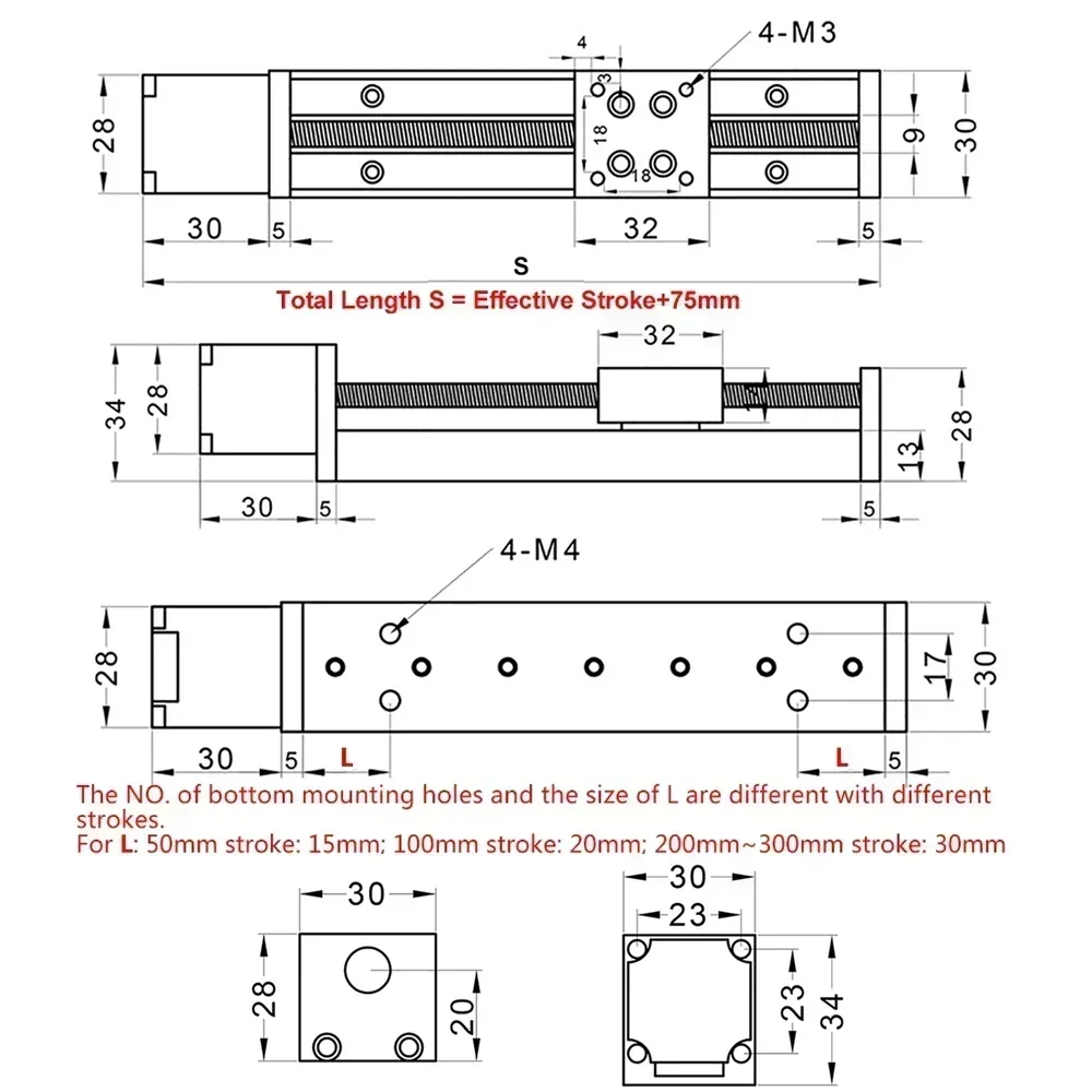 T-type Linear Guide Rail Stage - Linear Rod 8Mm 评论和价格