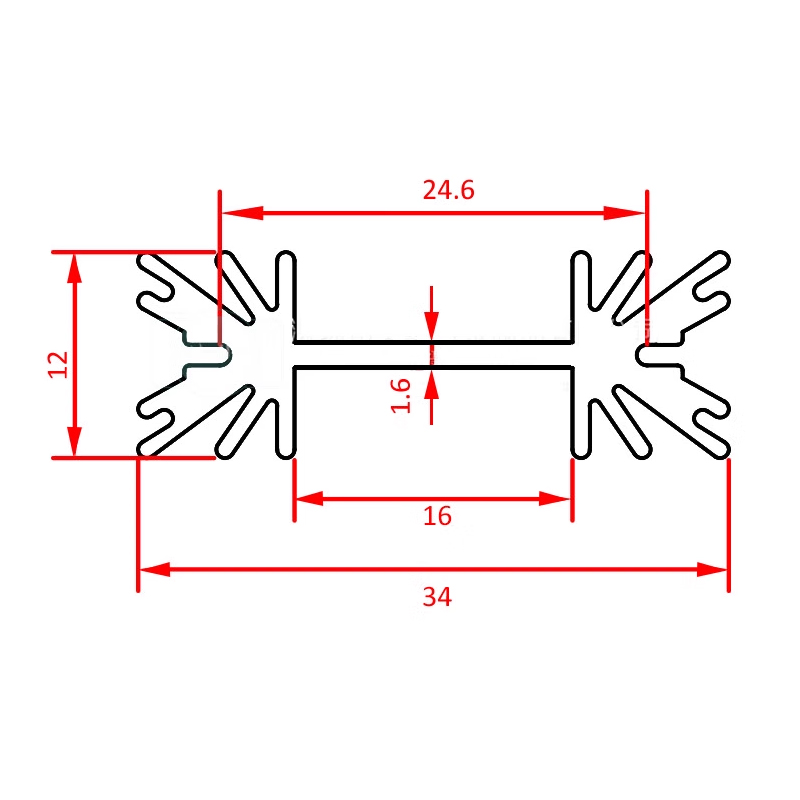 5 Pcs TO-220 Triode MOS Transi - Aluminium Extrusion 评论和价格