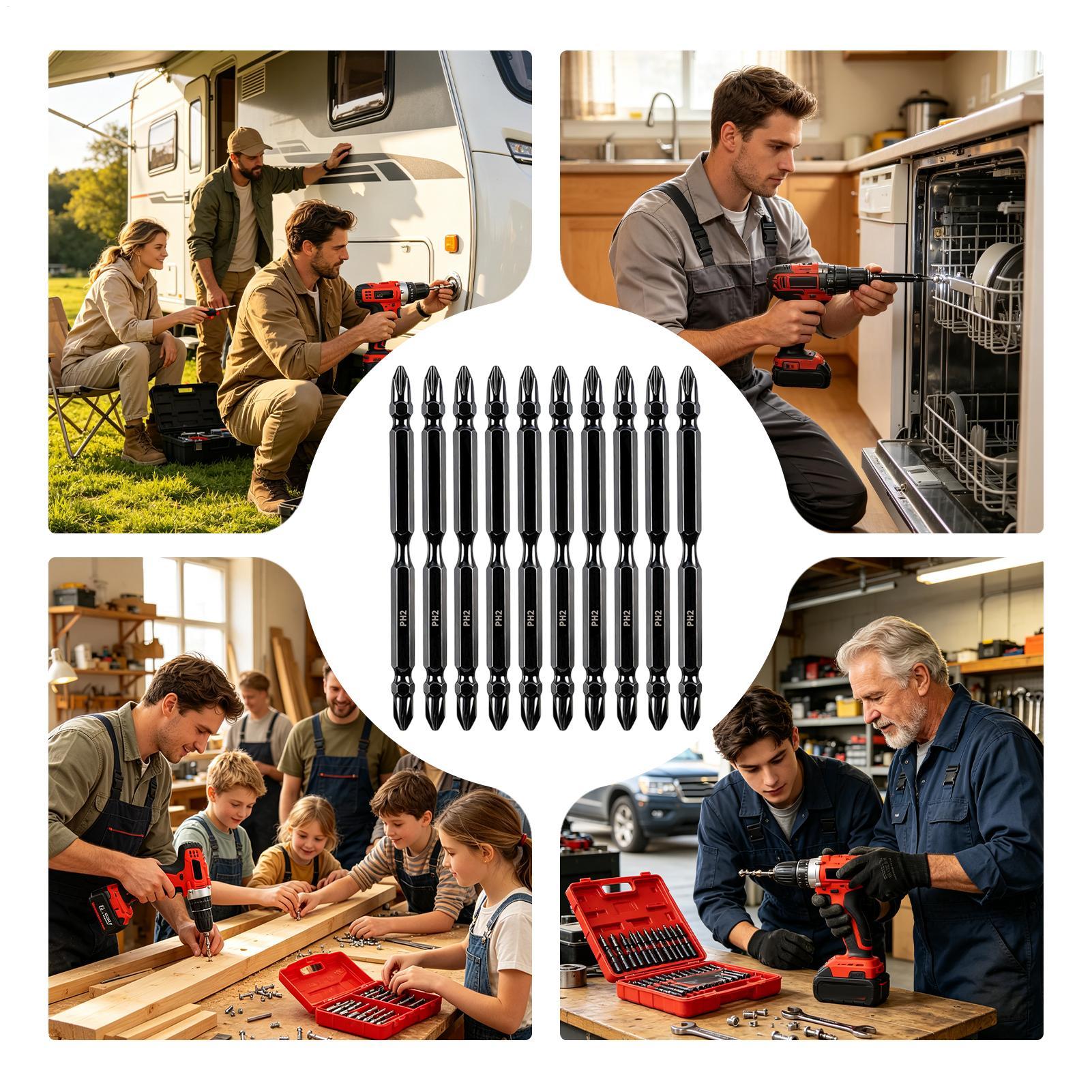 Magnetic Bits Double-Ended Mag - Drill Bit Set 评论和价格